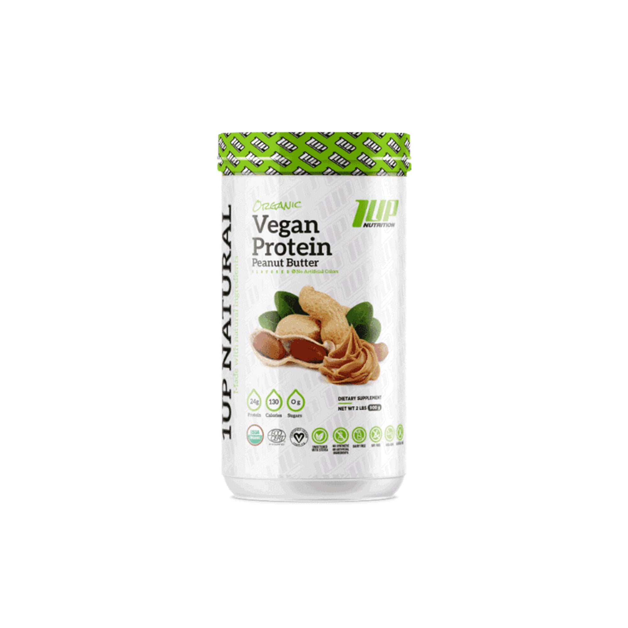 1 UP NUTRITION NATURAL ORGAINC VEGAN PROTEIN - PEANUT