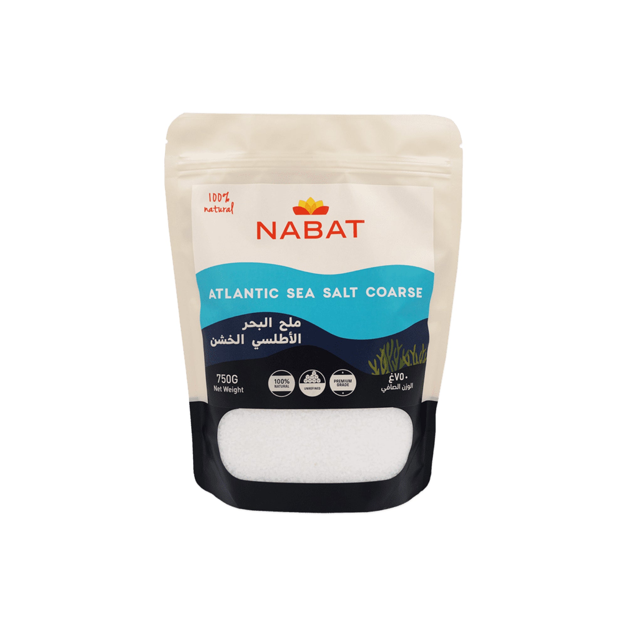 NABAT NATURAL SEA SALT - COARSE