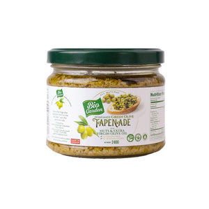 BIO GARDEN TAPENADE - GREEN OLIVE