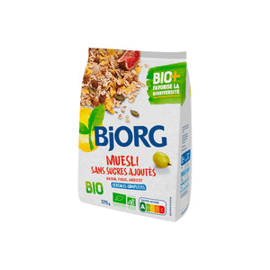 BJORG CÉRÉALES MUESLI SANS SUCRES AJOUTÉS