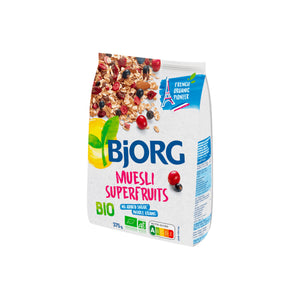 BJORG CÉRÉALES MUESLI SUPERFUITS