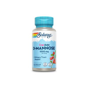 SOLARAY D-MANNOSE WITH CRANACTIN CRANBERRY EXTRACT - 1000mg