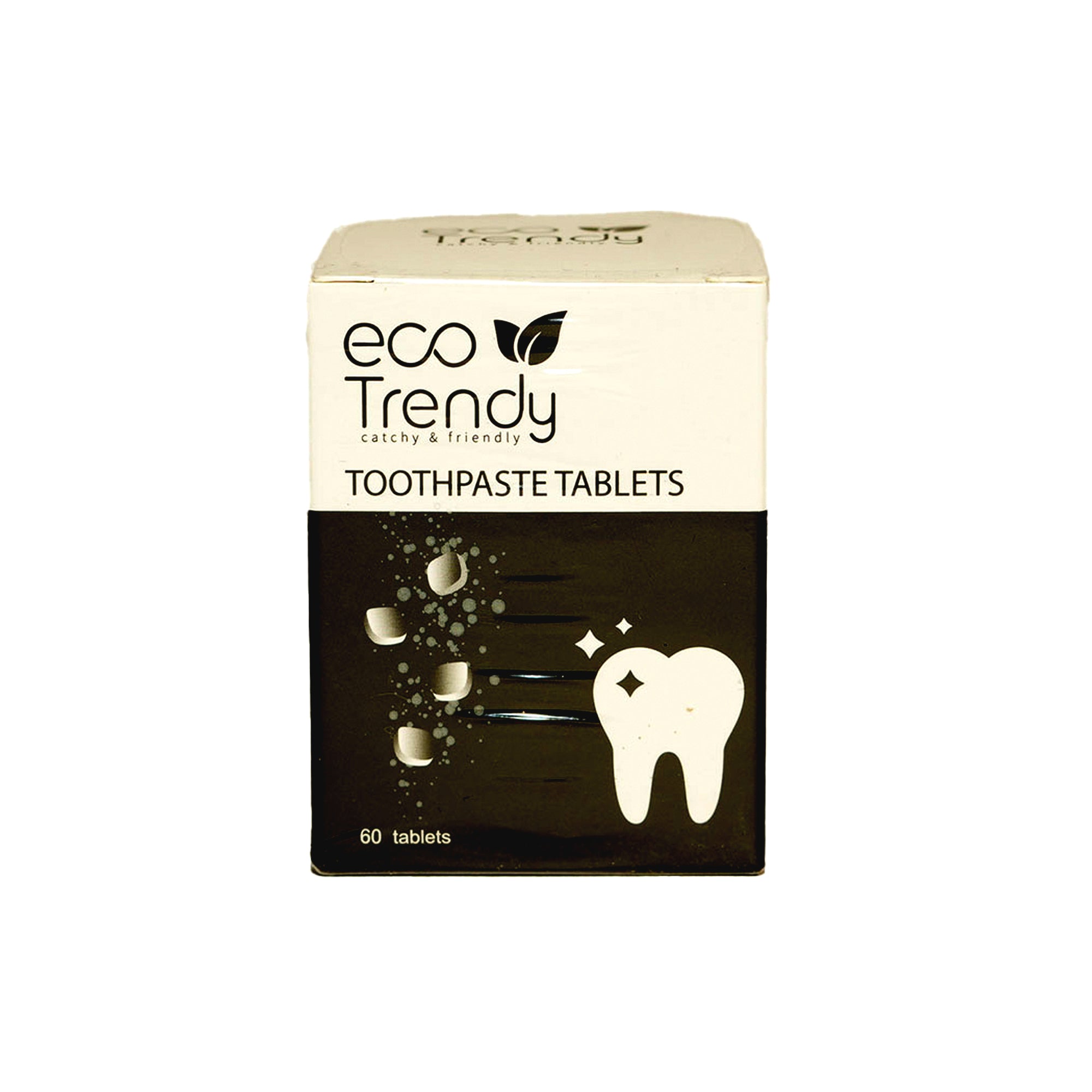 ECO TRENDY TOOTH PASTE TABLETS - ACTIVATED CHARCOAL