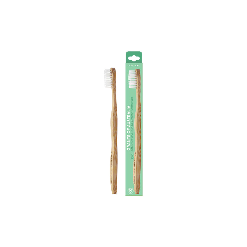 GRANTS ADULT BAMBOO TOOTHBRUSH - SOFT