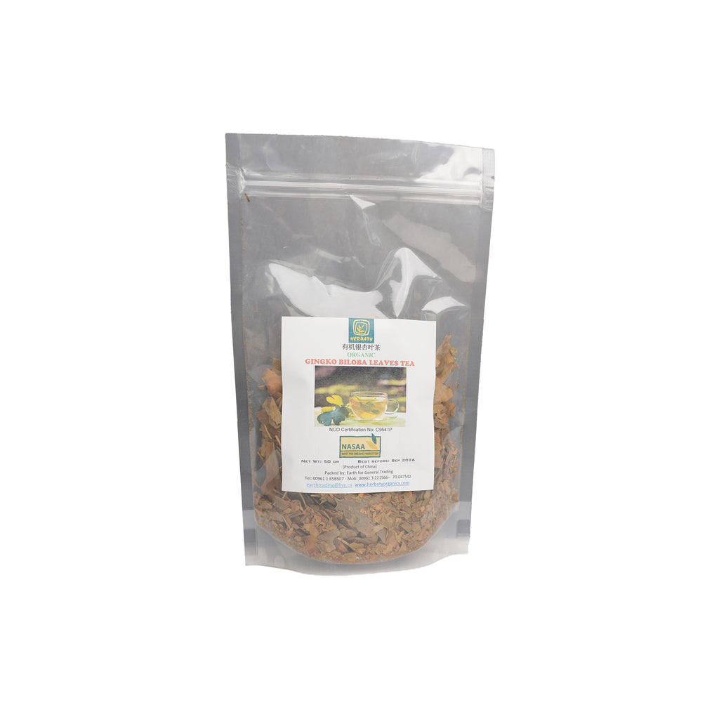 HERBATY ORGANIC GINGKO BILOBA LOOSE LEAVES