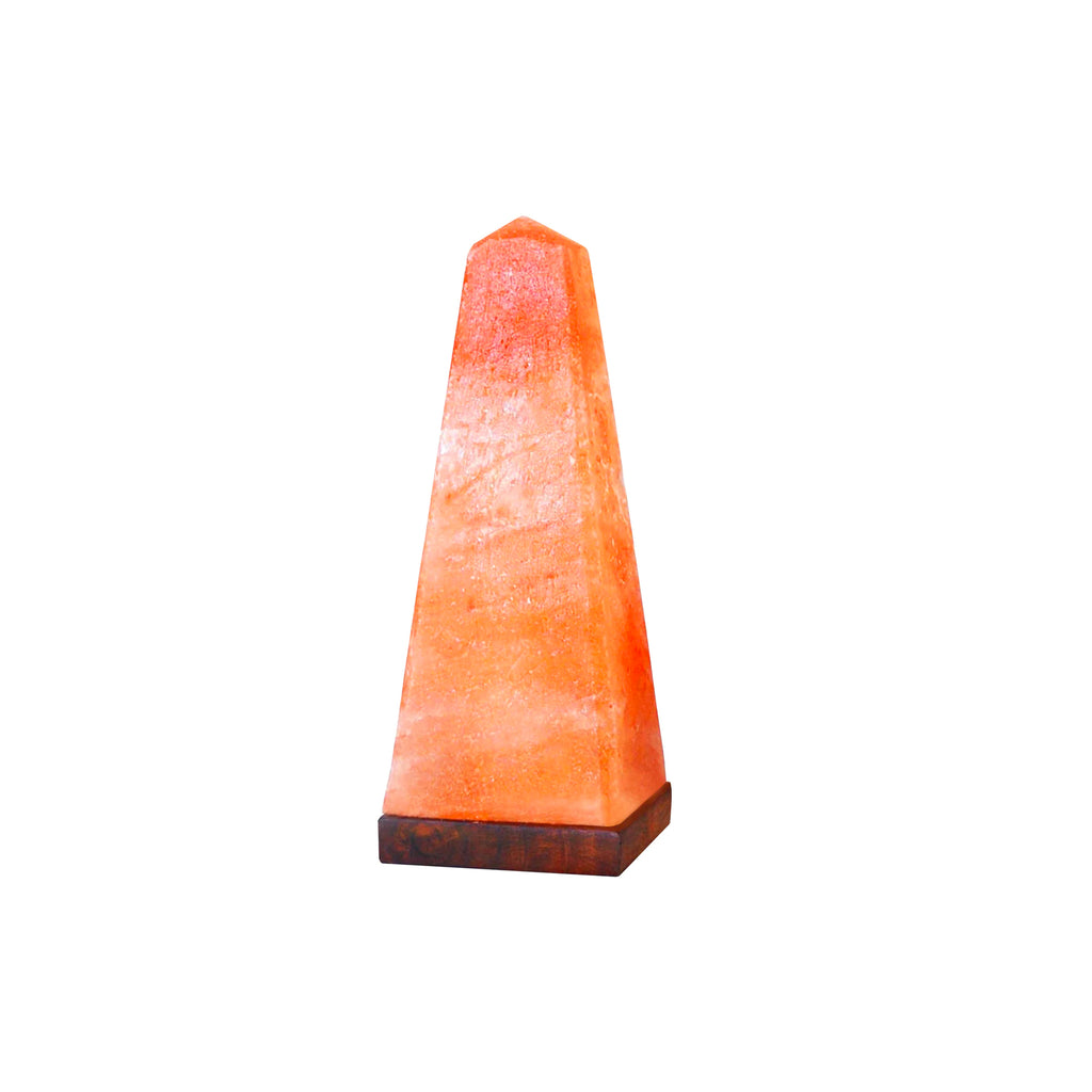 HIMALAYAN SALT LAMP OBELISK SHAPE