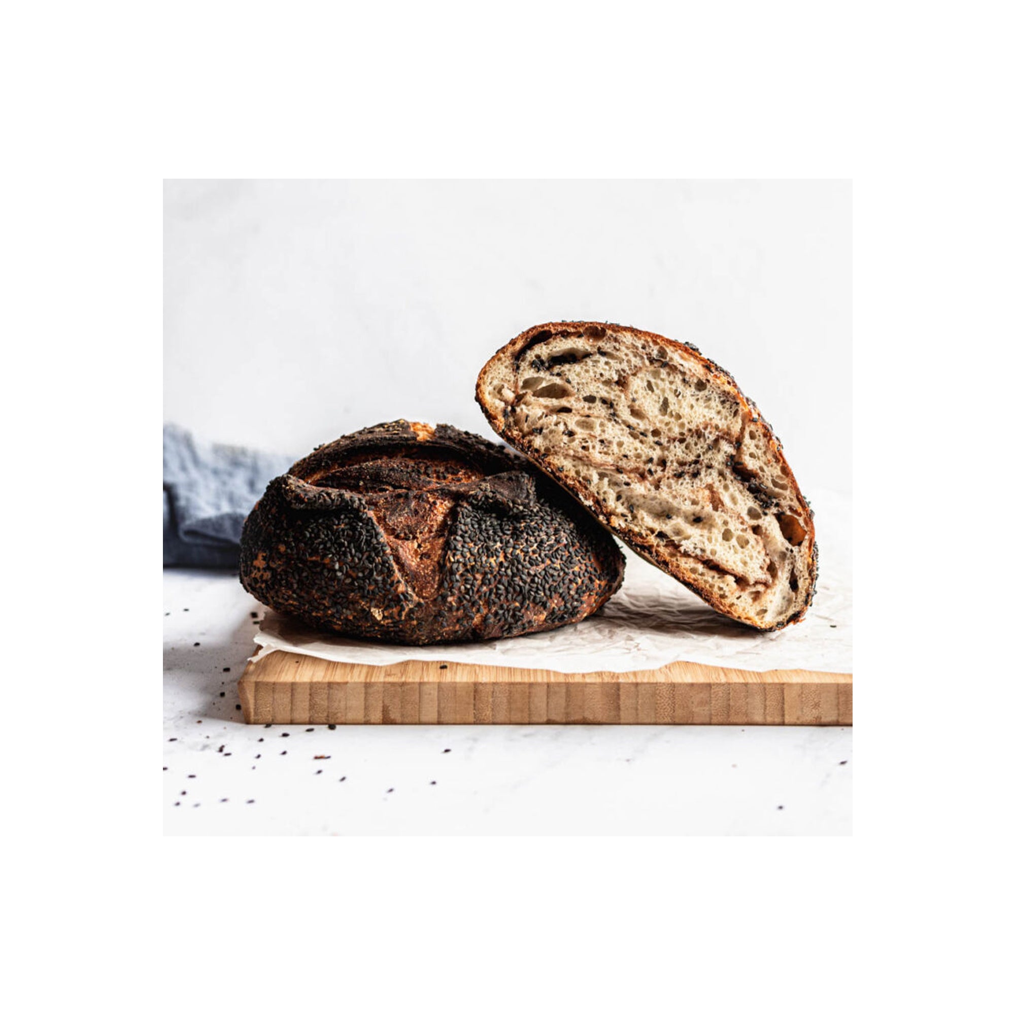 MY LOAF SOURDOUGH BREAD - BLACK SEEDS