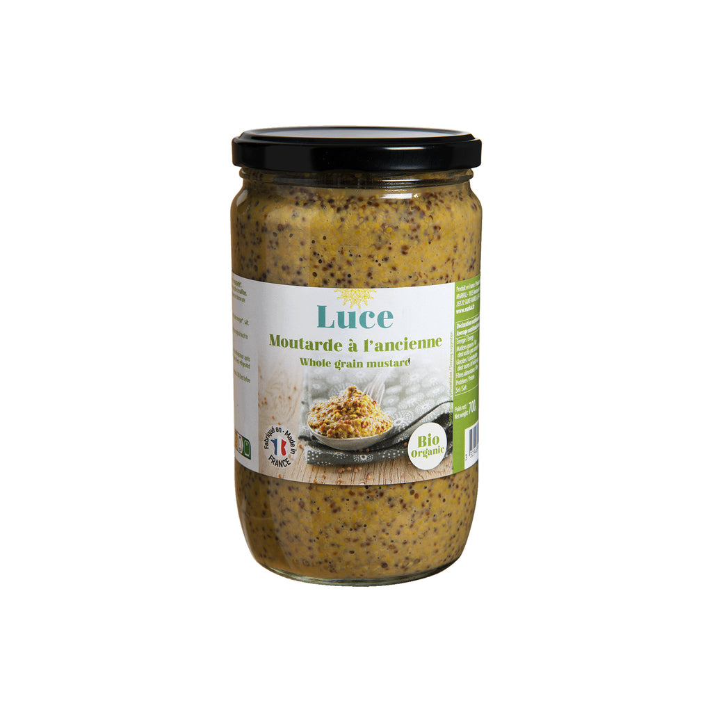 LUCE ORGANIC MOUTARDE A L'ANCIENNE/ MUSTARD A L’ANCIENNE