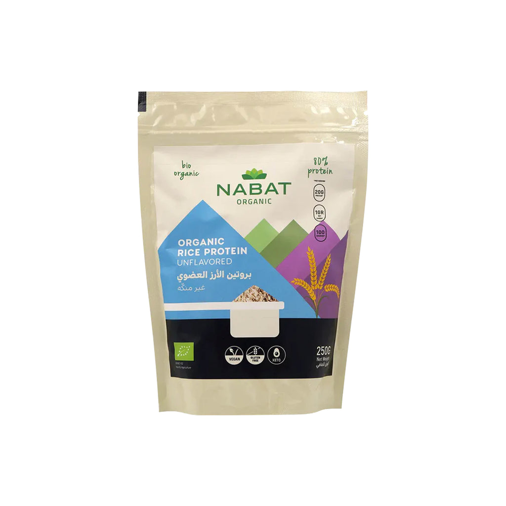 NABAT ORGANIC RICE PROTEIN UNFLAVORED