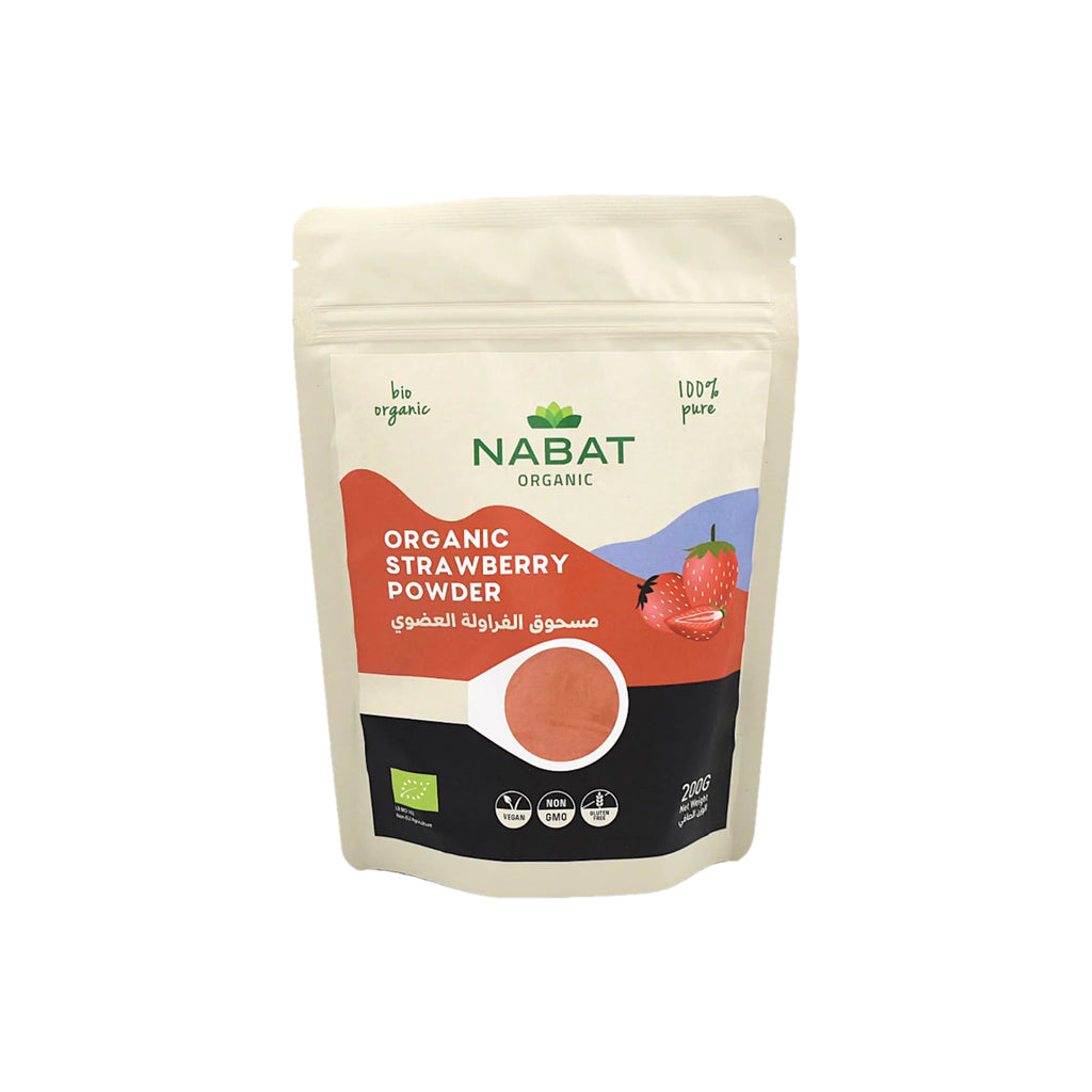 NABAT ORGANIC STRAWBERRY POWDER