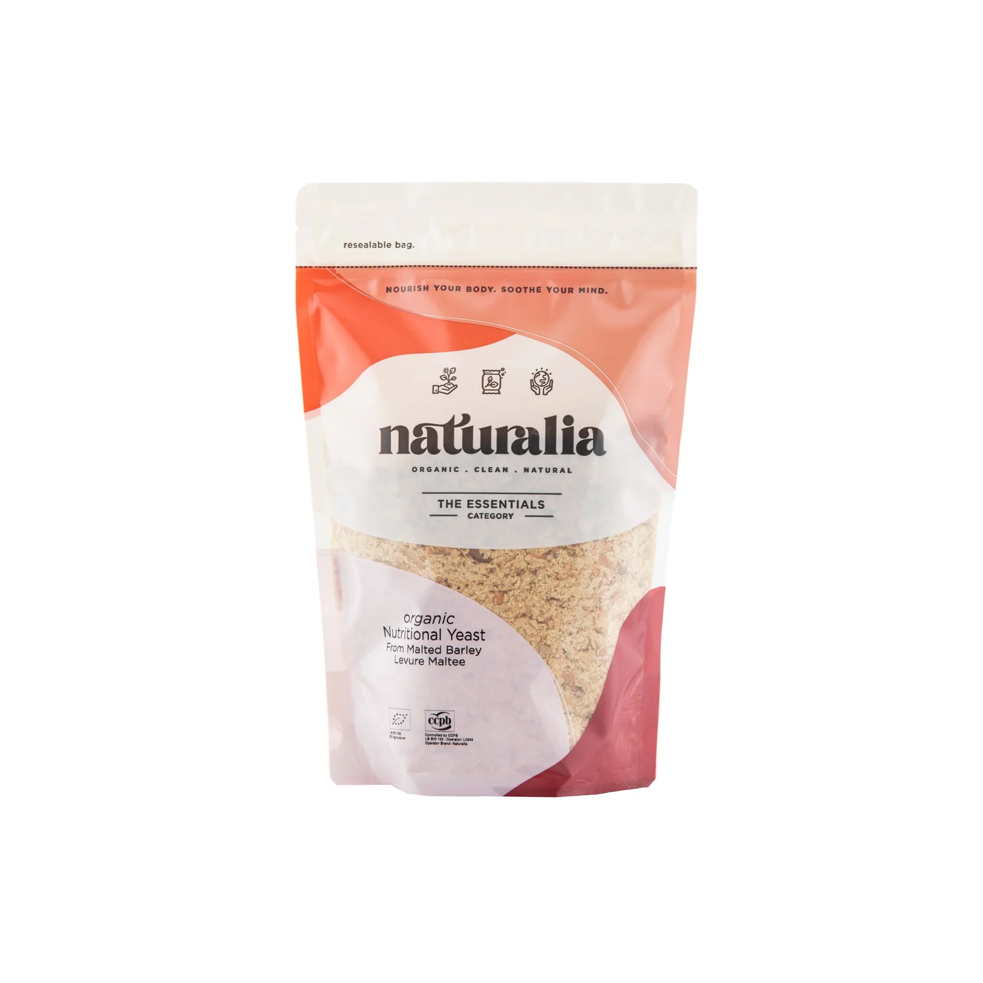 NATURALIA ORGANIC NUTRITIONAL YEAST FROM BARLEY