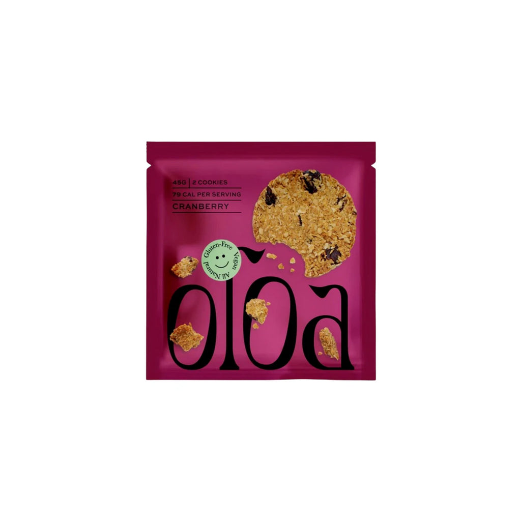 OLOA OAT COOKIE - CRANBERRIES