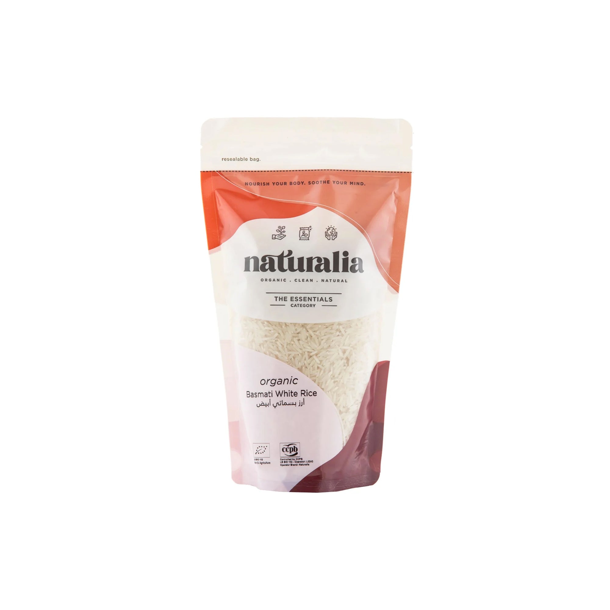 NATURALIA ORGANIC BASMATI WHITE RICE