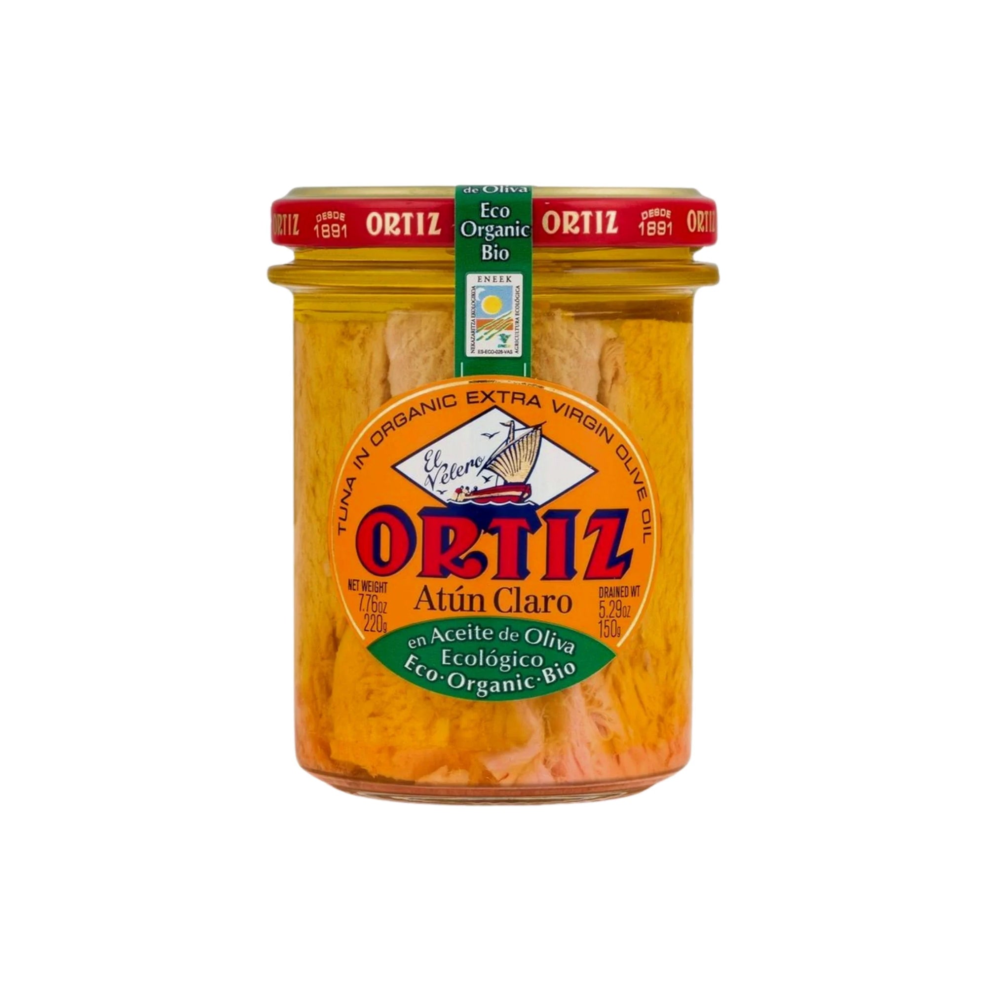 ORTIZ YELLOWFIN TUNA IN ORGAINC OLIVE OIL