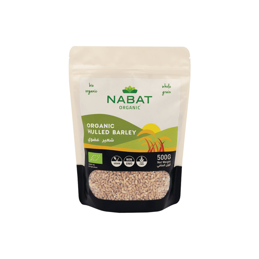 NABAT ORGANIC HULLED BARLEY