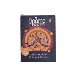 POÈME MILK CHOCOLATE QUINOA & ALMOND BAR - NO ADDED SUGAR