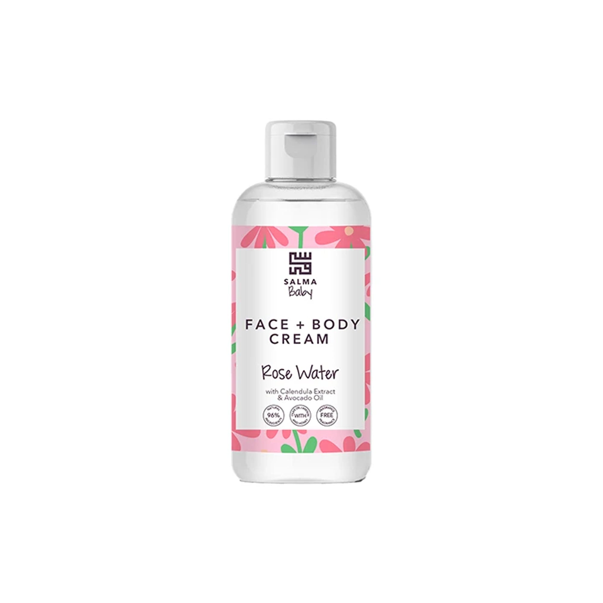 SALMA BABY FACE + BODY CREAM - ROSE WATER