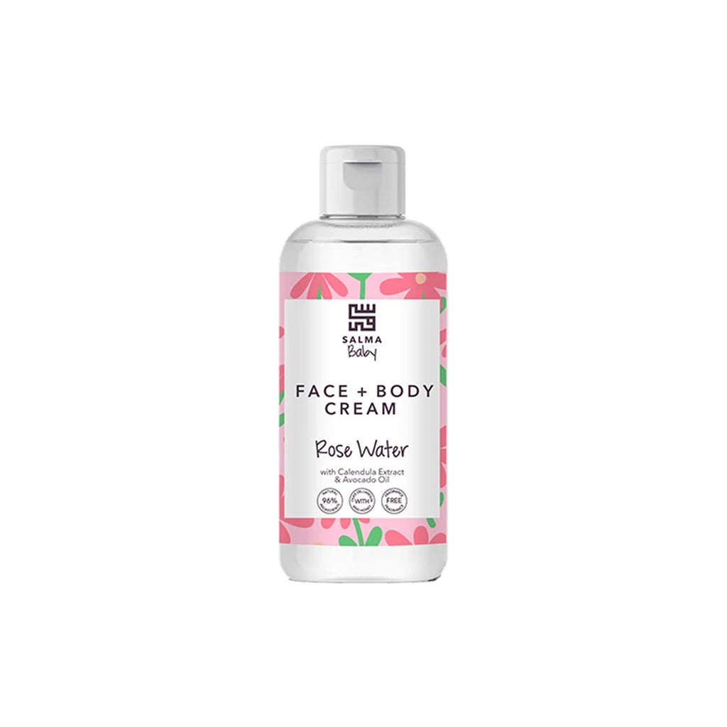 SALMA BABY FACE + BODY CREAM - ROSE WATER