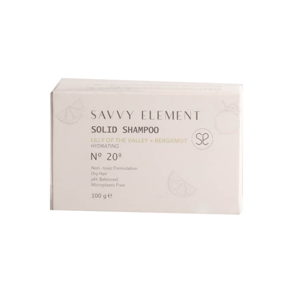 SAVVY ELEMENT SOLID SHAMPOO - DRY HAIR