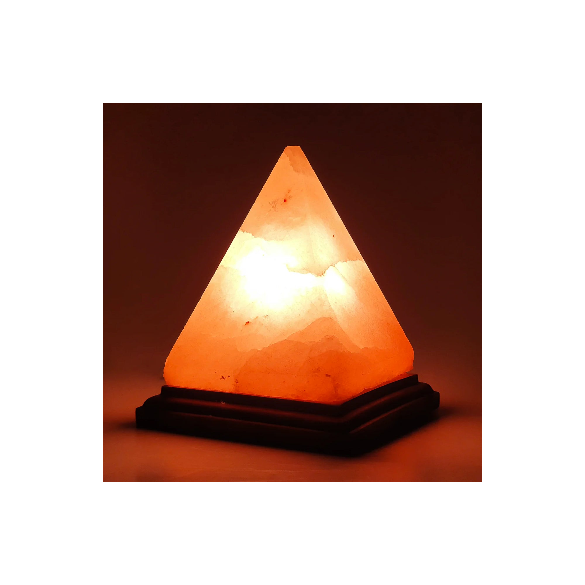 HIMALAYAN SALT LAMP PYRAMID SHAPE