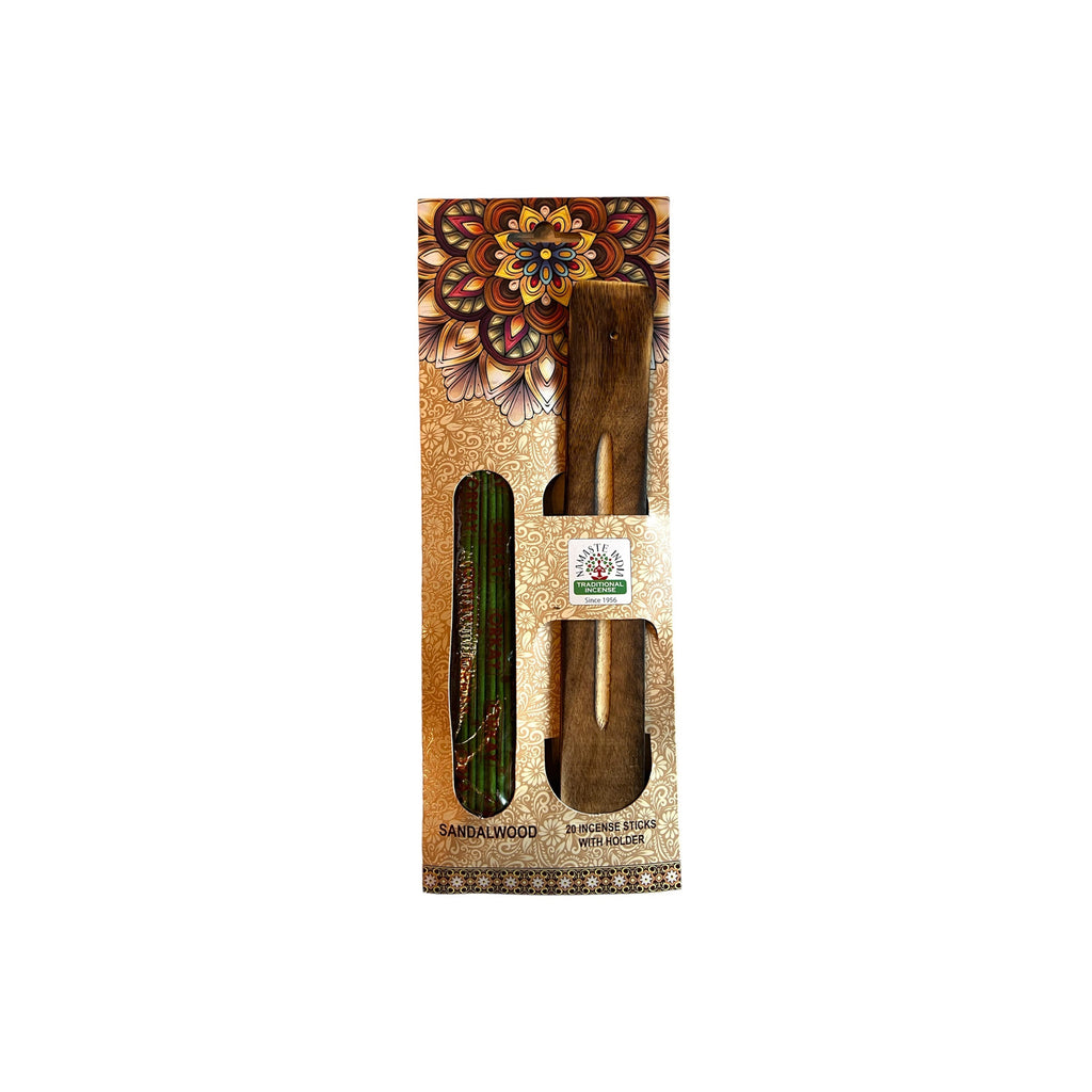 AROMA INCENSE STICKES WIHT HOLDER - SANDALWOOD