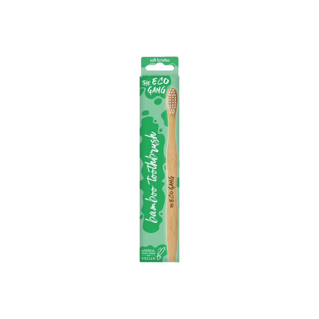 THE ECO GANG ADULT BAMBOO TOOTHBRUSH - MIX SOFT