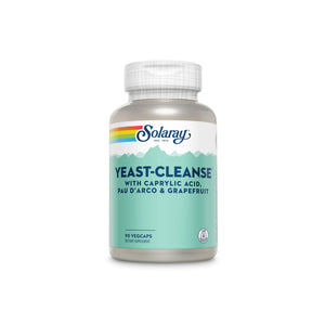 SOLARAY YEAST CLEANSE WITH CAPRYLIC ACID, PAU D'ARCO & GRAPEFRUIT