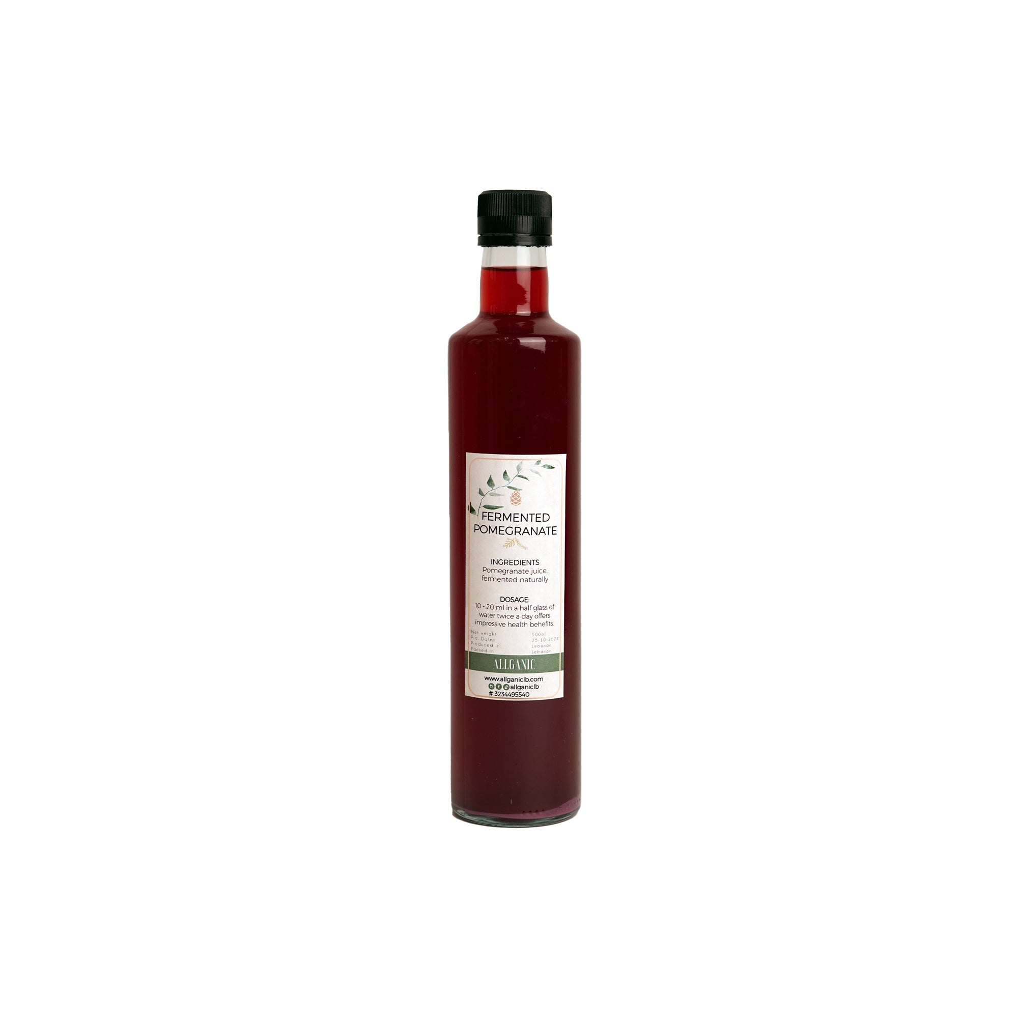 ALLGANIC NATURAL FERMENTED POMEGRANATE