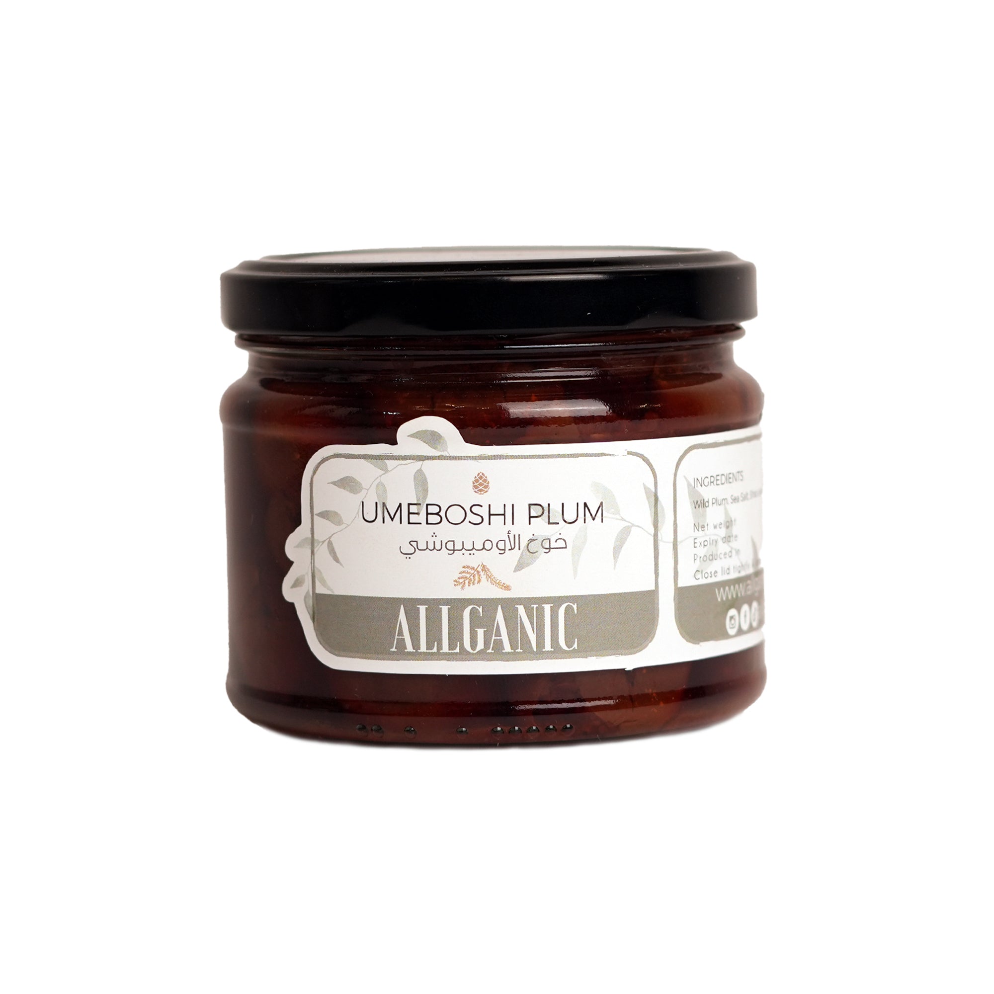 ALLGANIC NATURAL UMEBOSHI PLUMS