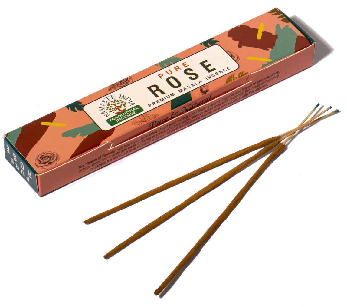 AROMA INCENSE STICKS - PURE ROSE