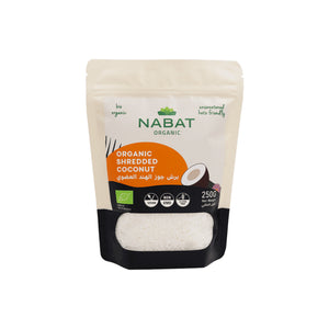 NABAT ORGANIC SHREDDED COCONUT