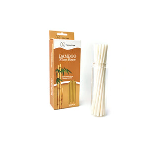 ECO TRENDY BAMBOO FIBER STRAWS