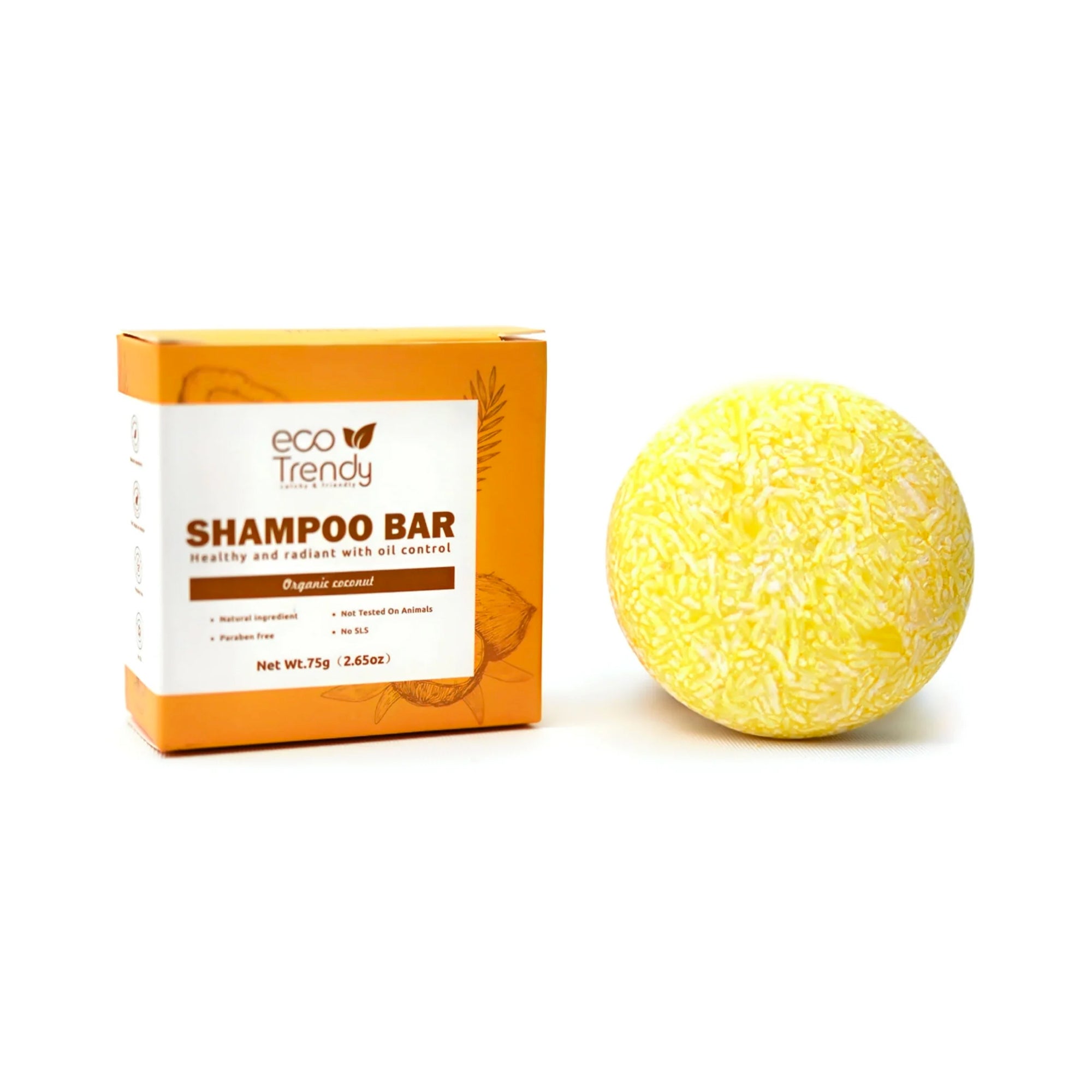 ECO TRENDY ORGANIC SHAMPOO BAR - COCONUT