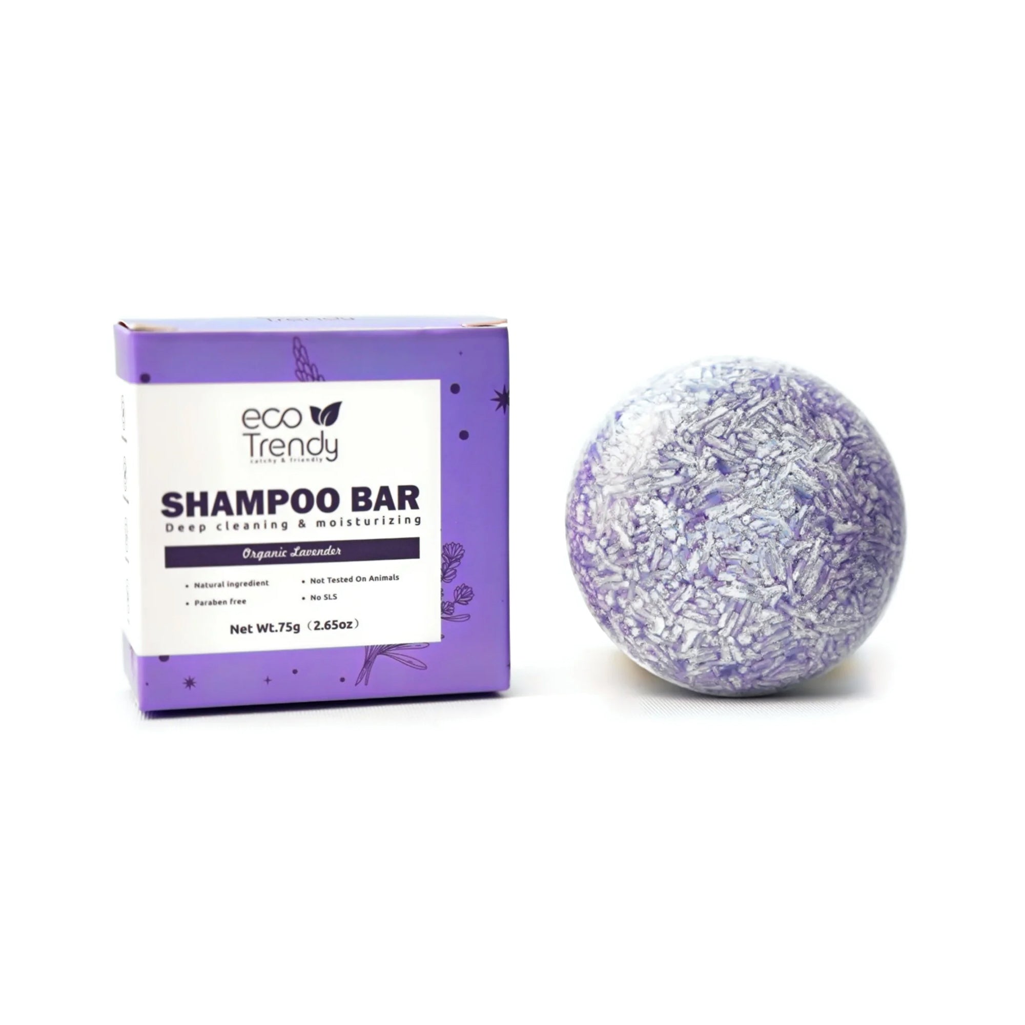 ECO TRENDY ORGANIC SHAMPOO BAR - LAVENDER