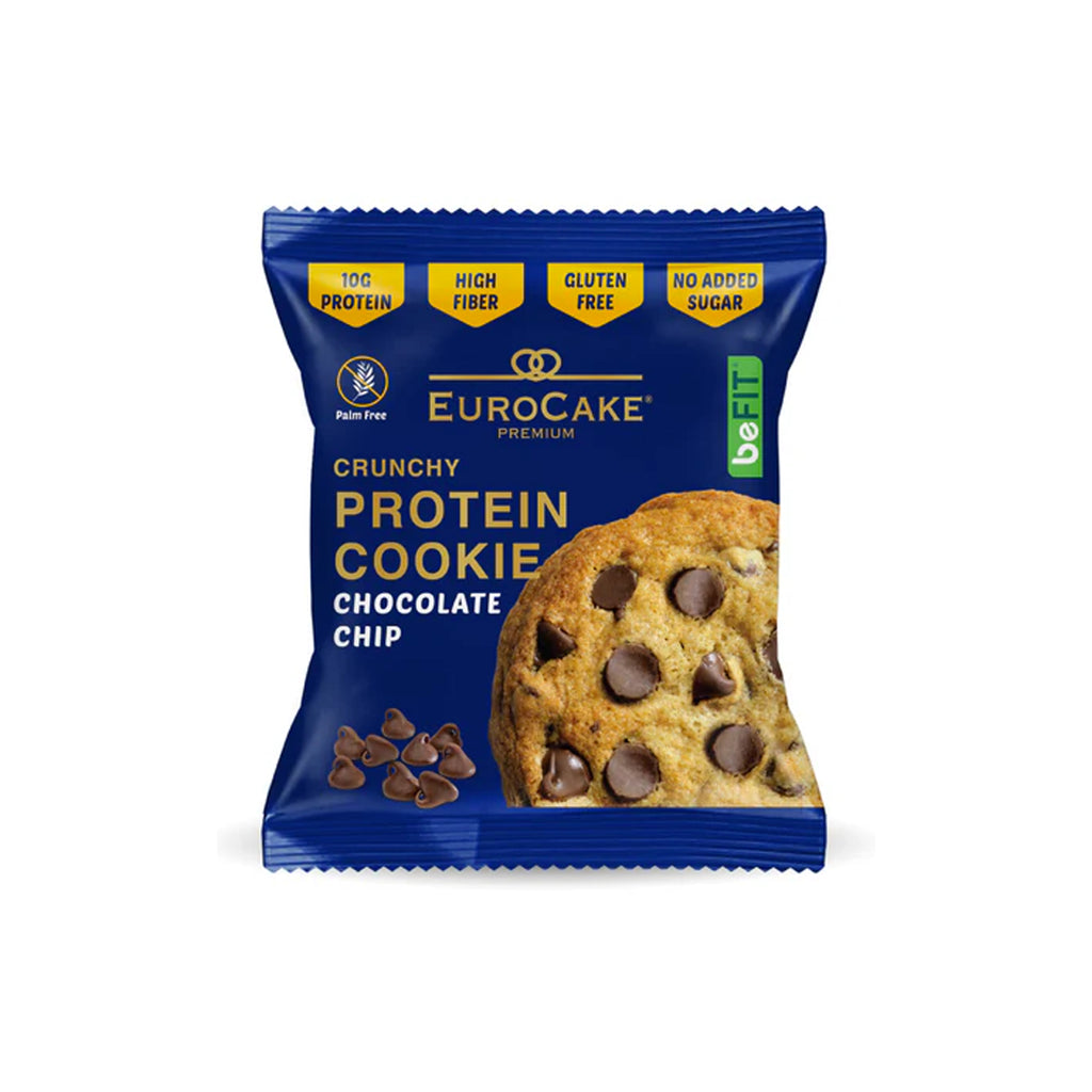 EUROCKAE PREMIUM CHOCOLATE CHIP PROTEIN COOKIES