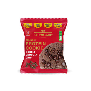 EUROCKAE PREMIUM DOUBLE CHOCOLATE CHIP PROTEIN COOKIES