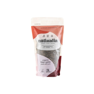 NATURLIA ORGANIC GREEN LENTILS