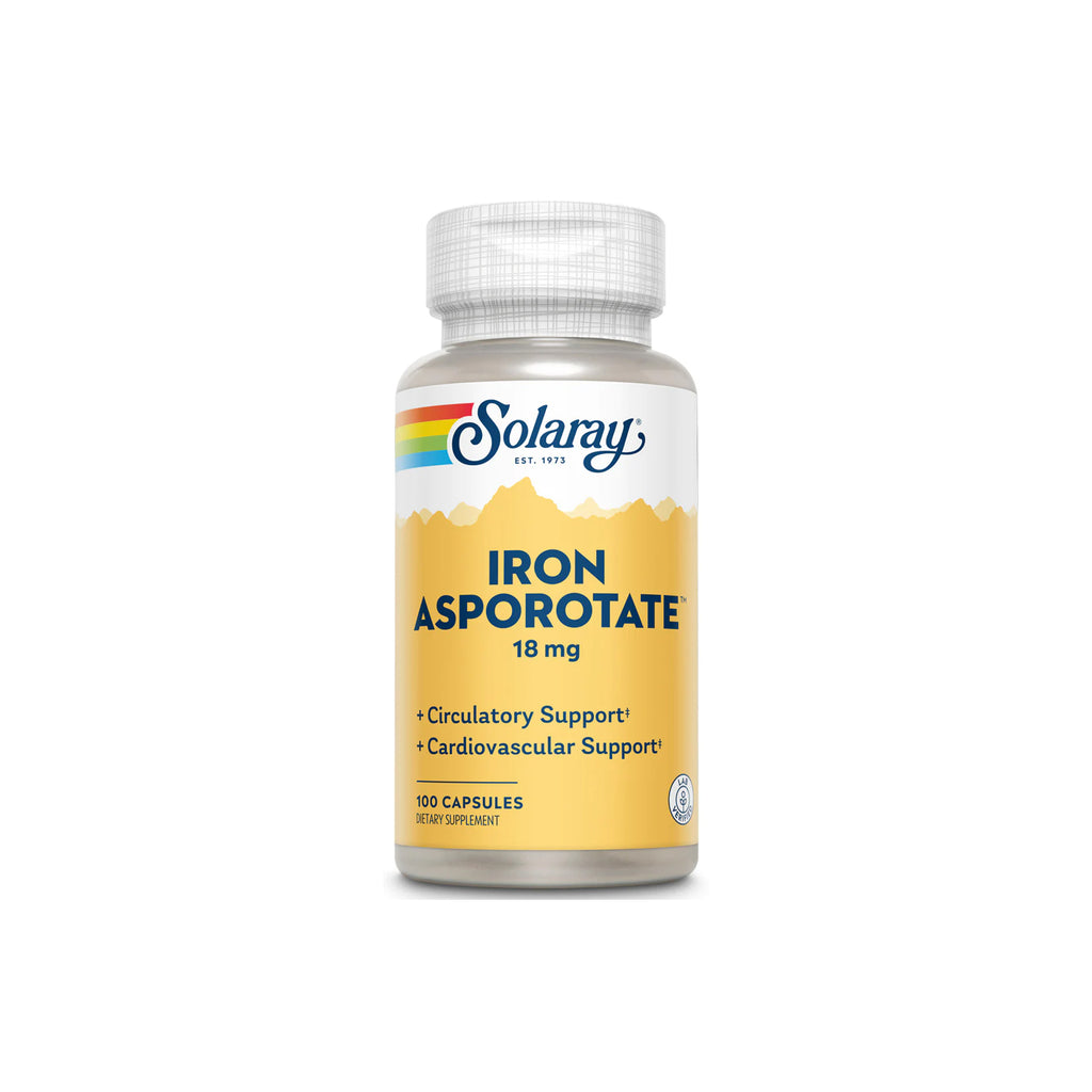 SOLARAY IRON ASPOROTATE