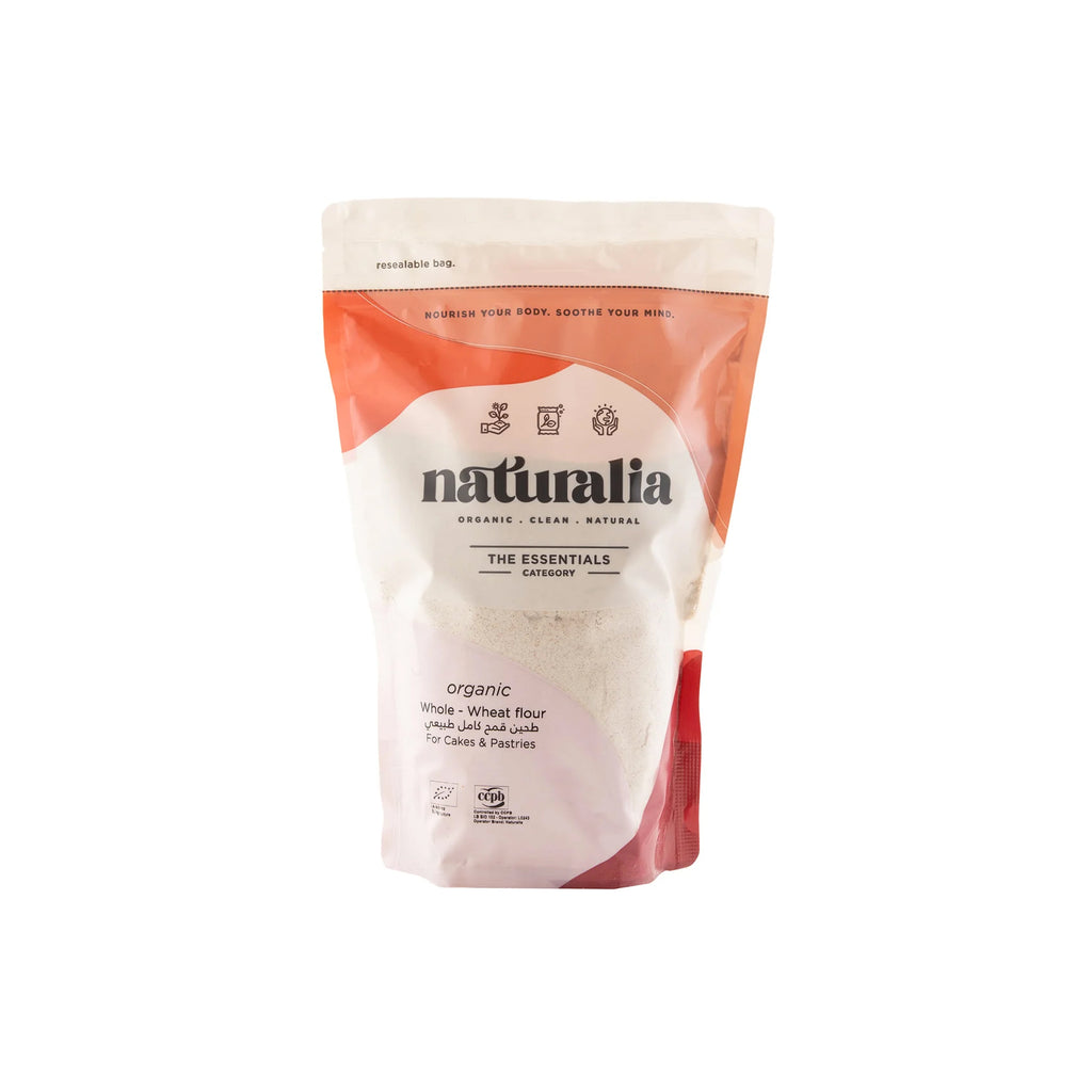 NATURALIA ORGANIC WHOLE WHEAT FLOUR FOR CAKE & PASTRIES