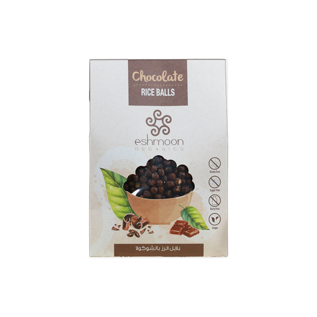 ESHMOON ORGANIC RICE BALLS CHOCOLATE