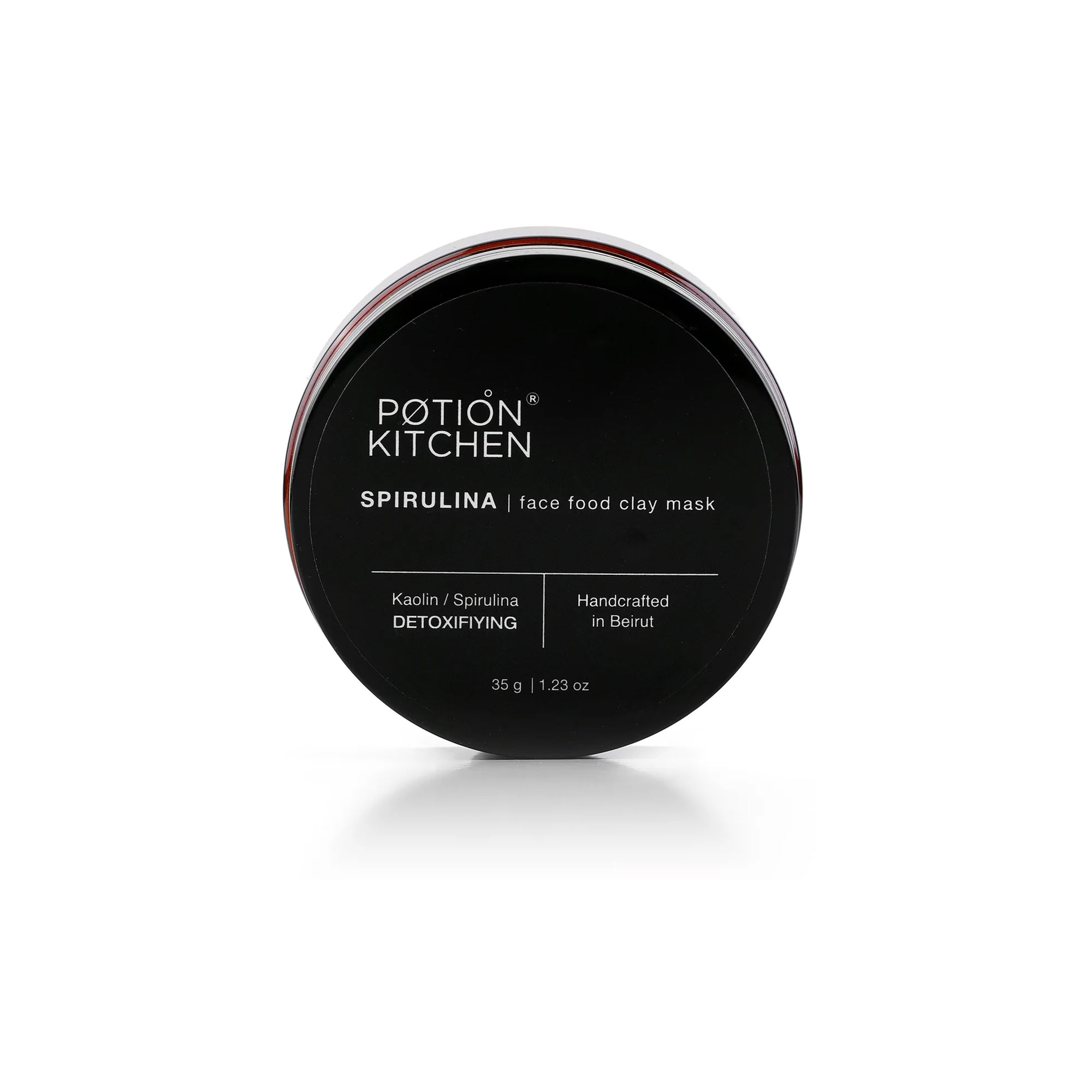 POTION KITCHEN FACE FOOD CLAY MASK - SPIRULINA