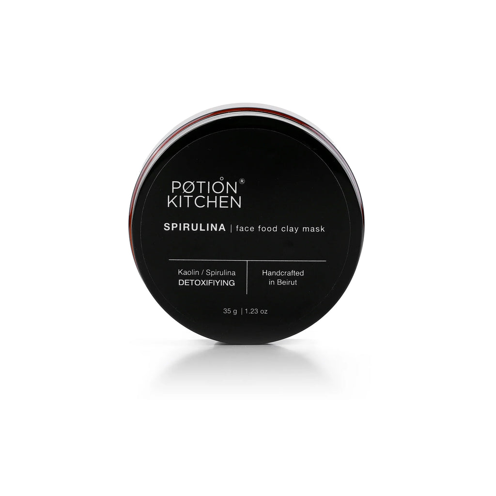 POTION KITCHEN FACE FOOD CLAY MASK - SPIRULINA