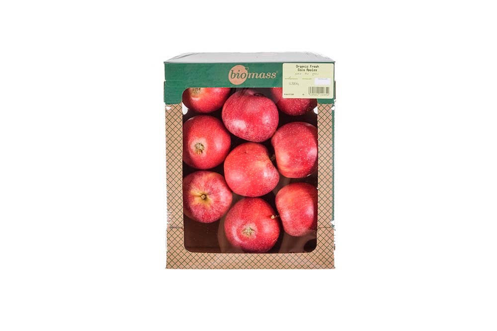 Biomass Organic Fresh Gala Red Apple