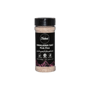 NABAT HIMALAYAN PINK FINE SALT - SHAKER