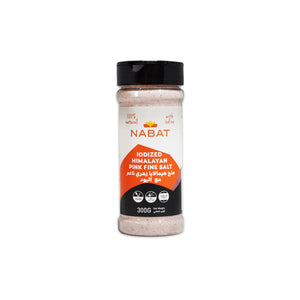 NABAT IODIZED HIMALAYAN SALT PINK FINE SHAKER