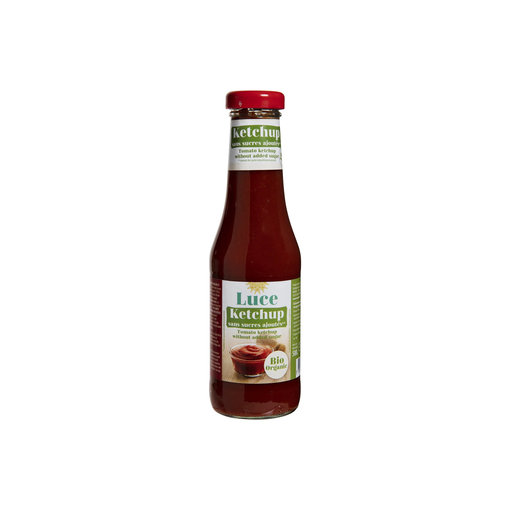 LUCE TOMATO KETCHUP WITHOUT ADDED SUGAR