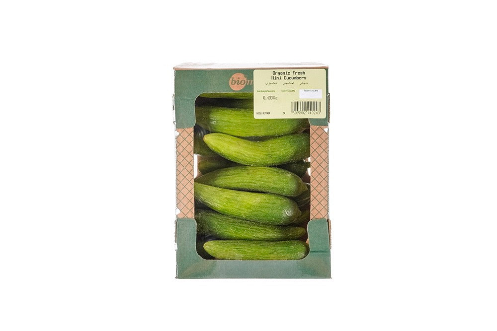 Biomass Organic Fresh Mini Cucumbers