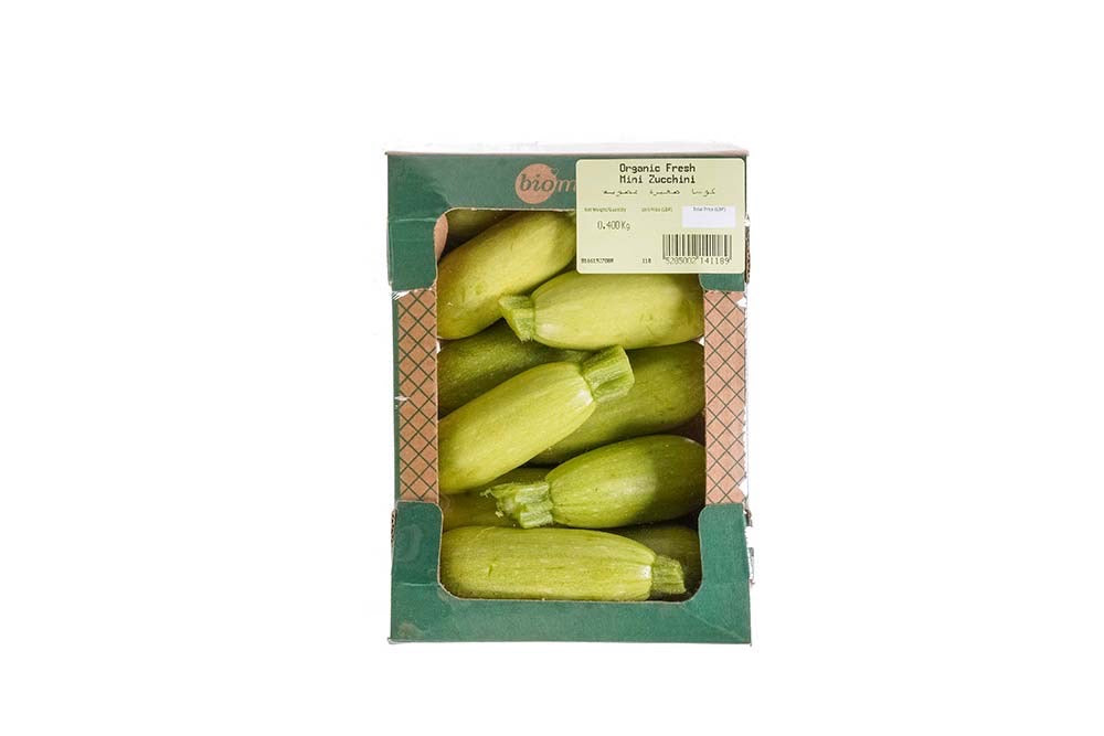 Biomass Organic Fresh Mini Zucchini