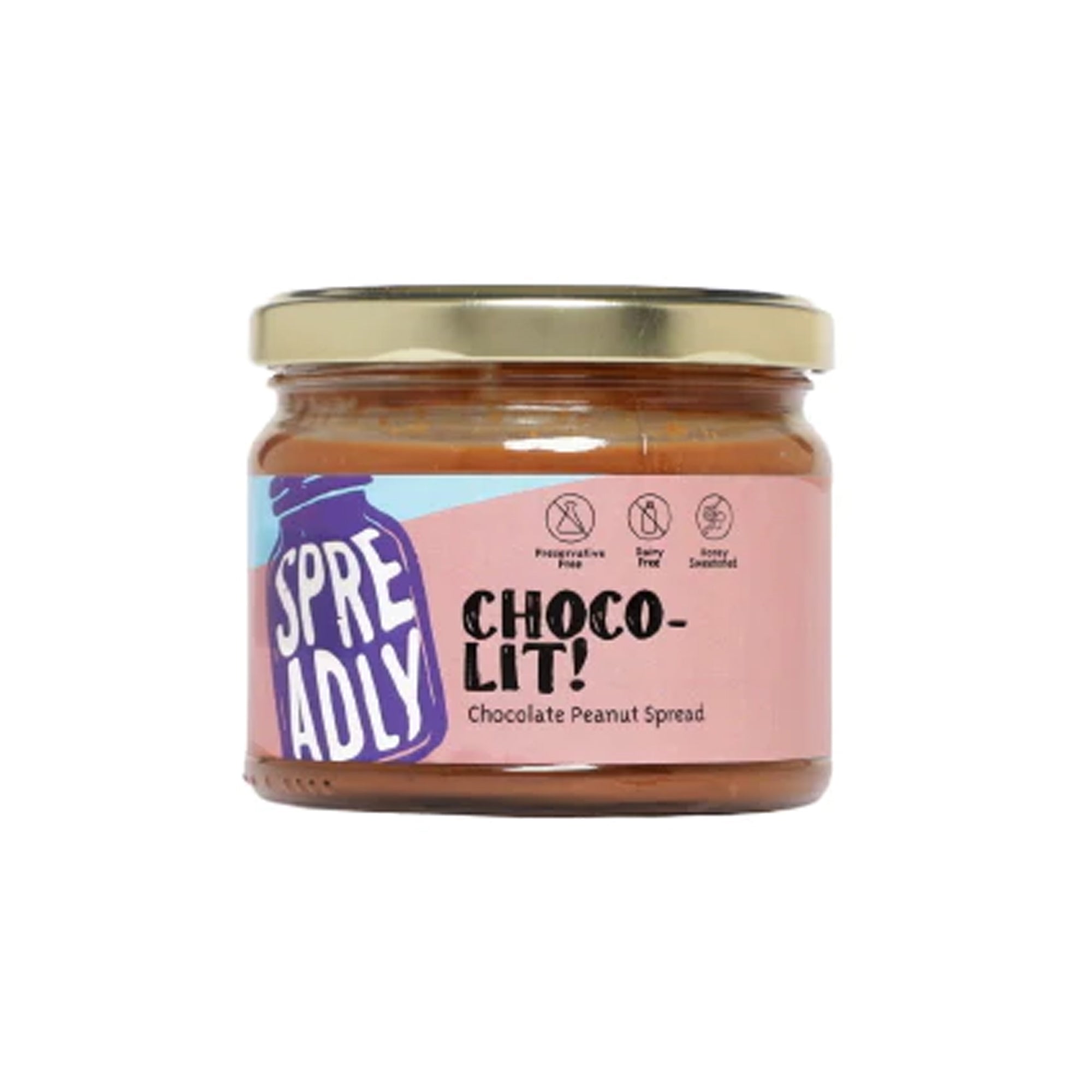 SPREADLY CHOCO-LIT CHOCOLATE PEANUT SPREAD