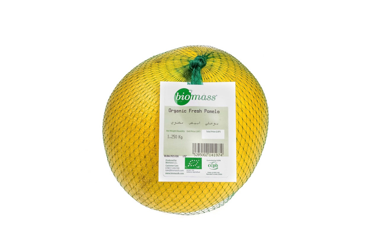 Biomass Organic Fresh White Pomelo